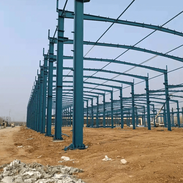 Prefabricated / Prefab Steel Structure Warehouse / Workshop / Construction Building with Economical Design and Best Price