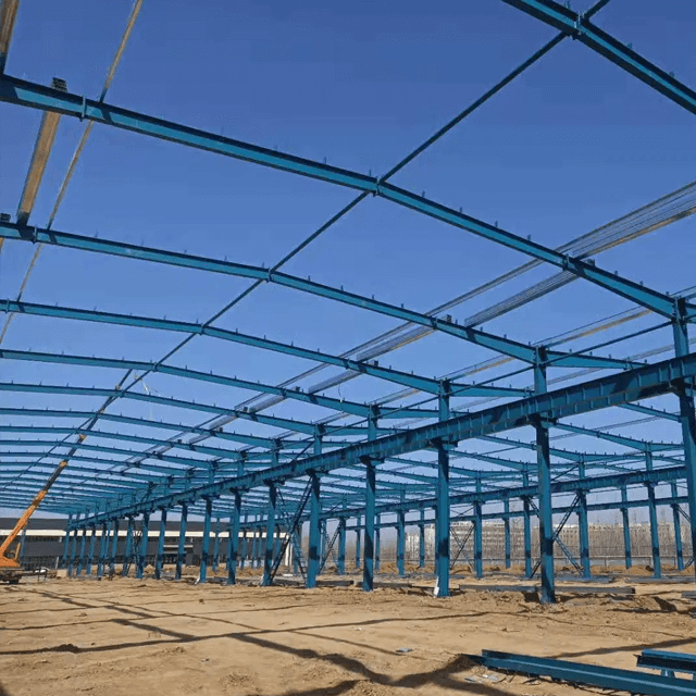 Customized Prefabricated Engineered Steel Structure Workshop Warehouse Hangar Showroom Supermarket Buildingreference Fob Price 