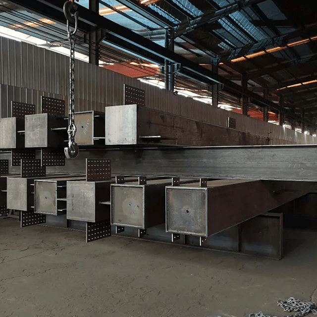 Steel Beam Box Bridge Structure. High-Strength Steel Box Bridge Beamdurable Steel Box Beam for Bridgessteel Structure Box Column for High Strength