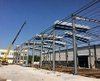 Prefabricated steel structure plant for the rapid loading steel industry