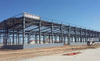 Prefabricated steel structure plant for the rapid loading steel industry